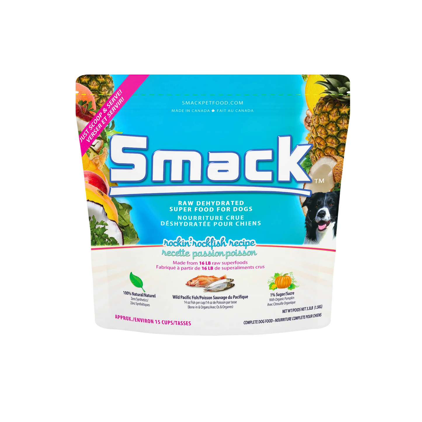 Smack Raw Dehydrated Superfood | Rockin' Rockfish