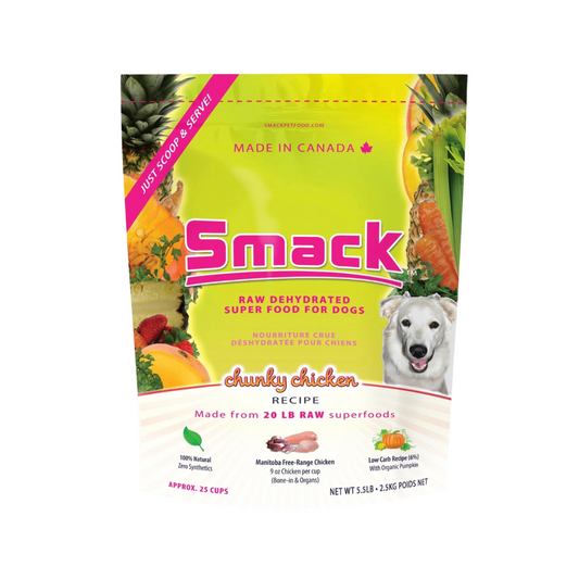 Smack Raw Dehydrated Superfood | Chunky Chicken
