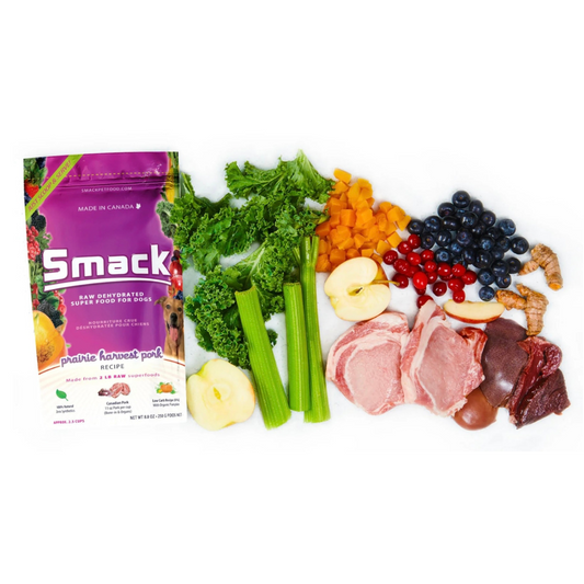 Smack Raw Dehydrated Superfood | Prairie Harvest Pork