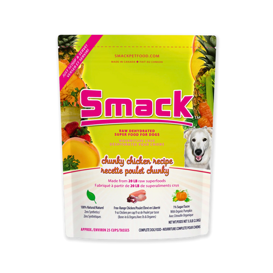 Smack Raw Dehydrated Superfood | Chunky Chicken