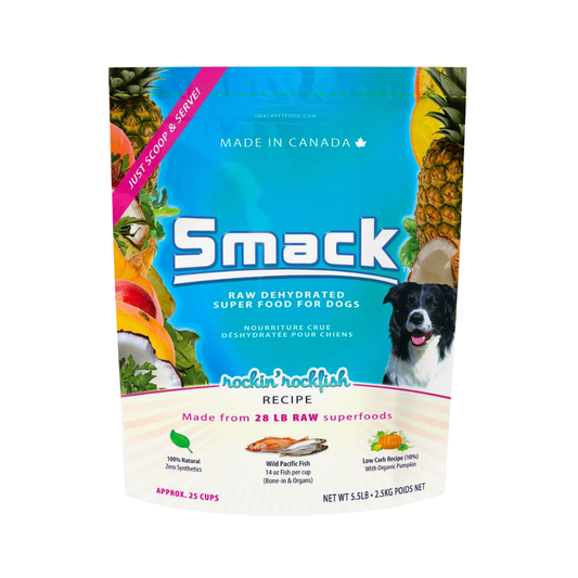 Smack Raw Dehydrated Superfood | Rockin' Rockfish