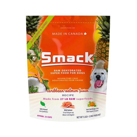 Smack Raw Dehydrated Superfood | Caribbean-Salmon Fusion