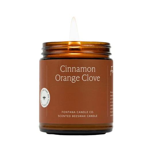 Fontana Essential Oil Candle | Cinnamon Orange Clove