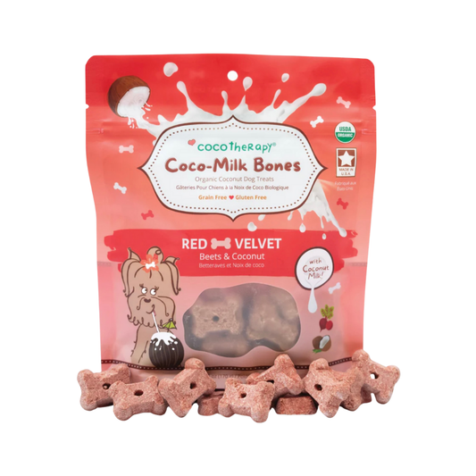 CocoTherapy Coco-Milk Bones | Red Velvet