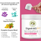 Wholistic Pet Organics Digest All Plus | Plant-Based Digestive Enzymes + Probiotics