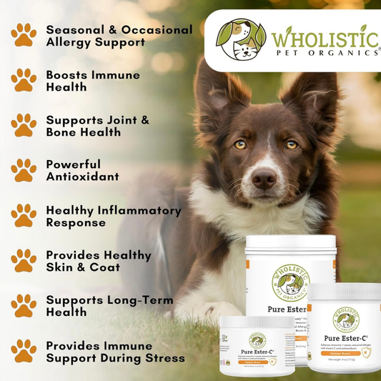 Wholistic Pet Organics Ester C | Advanced Vitamin C + Immune Support