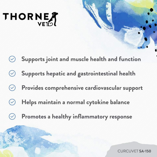 ThorneVet CurcuVET | Natural Inflammation Support + Joint Health