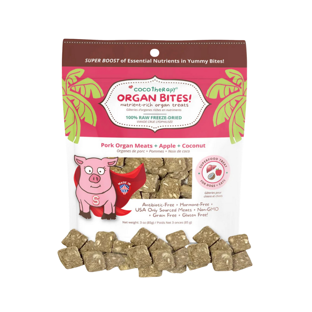 Cocotherapy Organ Treats | Pork + Apple