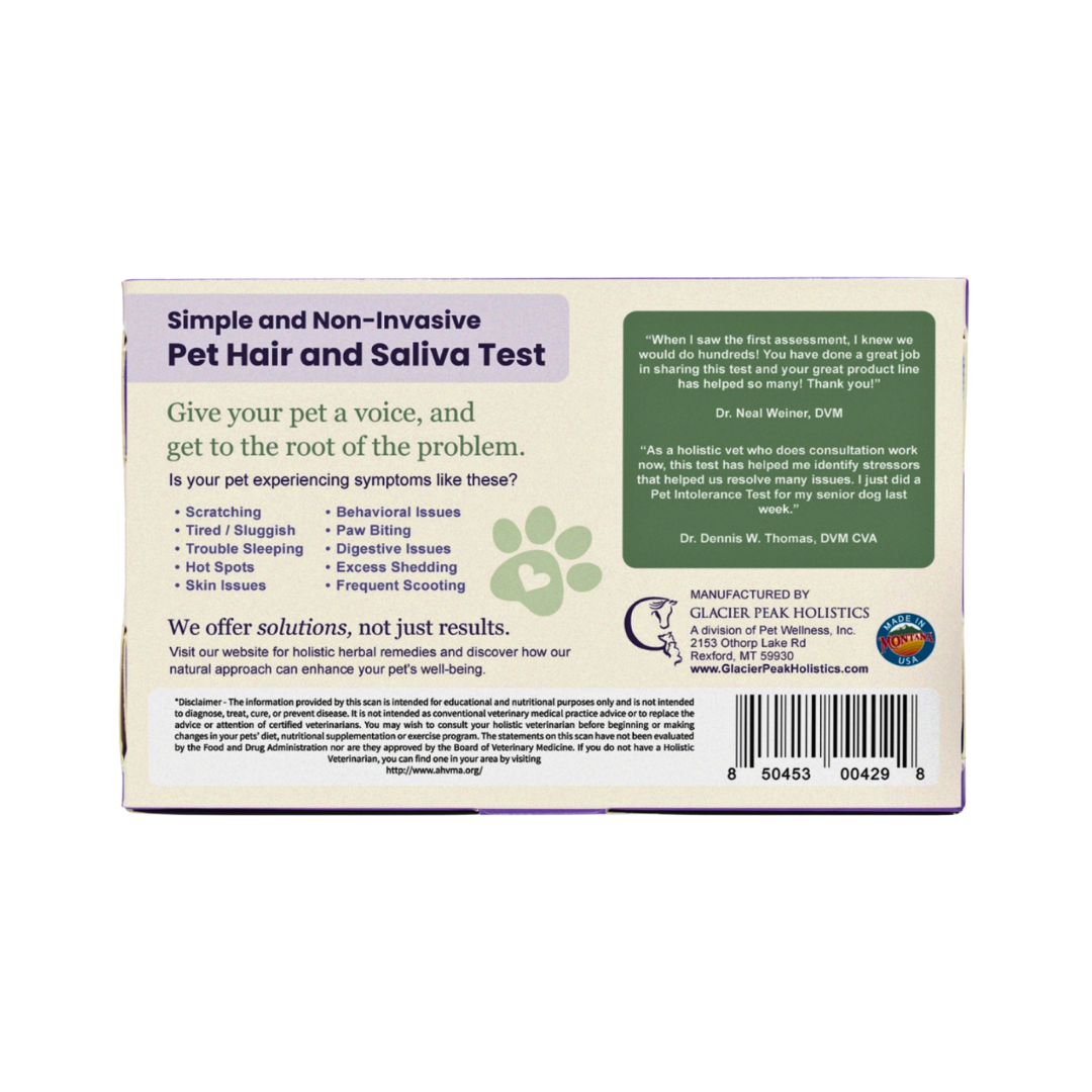 Glacier Peak Intolerance Test | Natural Sensitivity Assessment