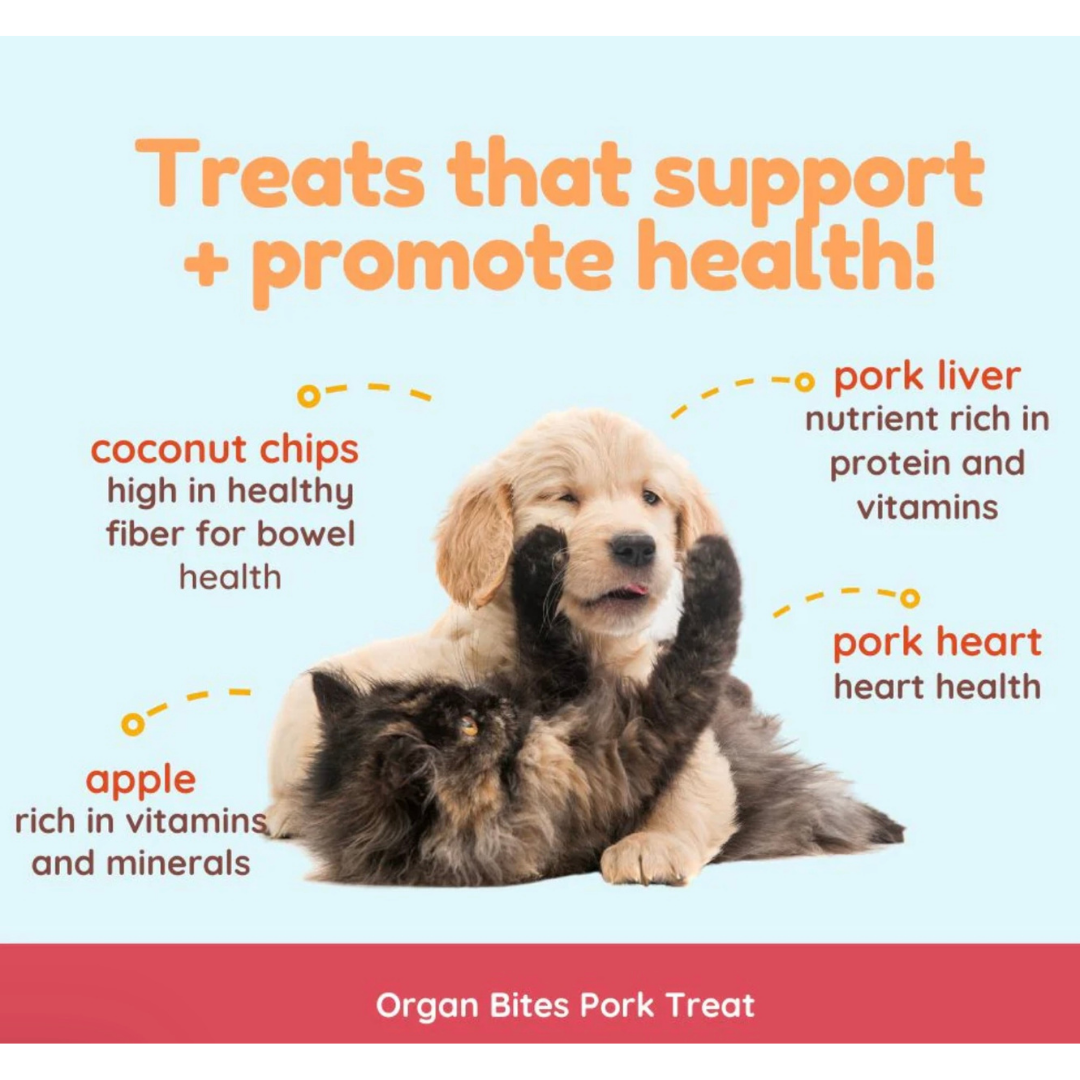 Cocotherapy Organ Treats | Pork + Apple