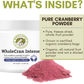 Wholistic Pet Organics WholeCran Intense | Organic Cranberry for Urinary Tract Health