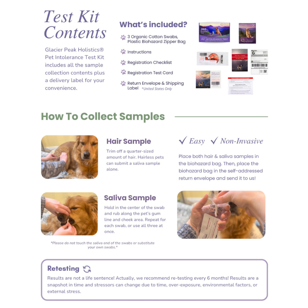 Glacier Peak Intolerance Test | Natural Sensitivity Assessment