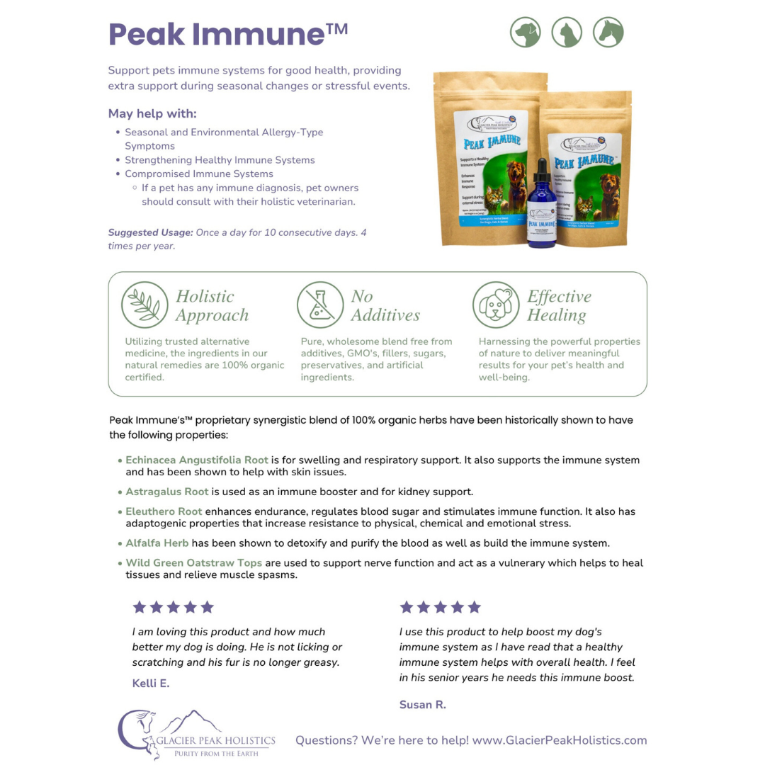Glacier Peak Immune Powder | Herbal Immune Support