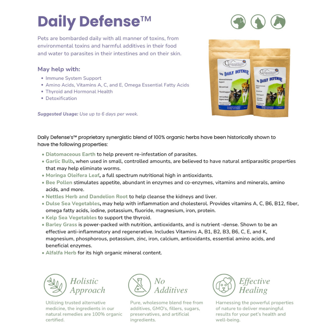 Glacier Peak Daily Defense | Natural Detox + Immune Support