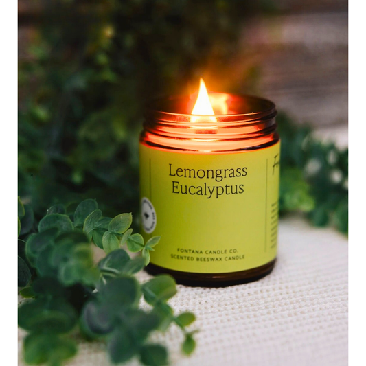 Fontana Essential Oil Candle | Lemongrass Eucalyptus