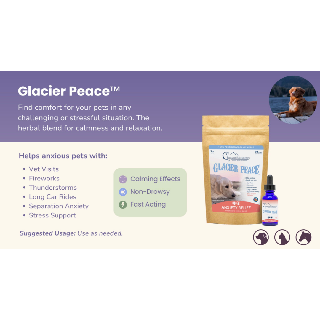 Glacier Peak Peace Tincture | Anxiety Relief