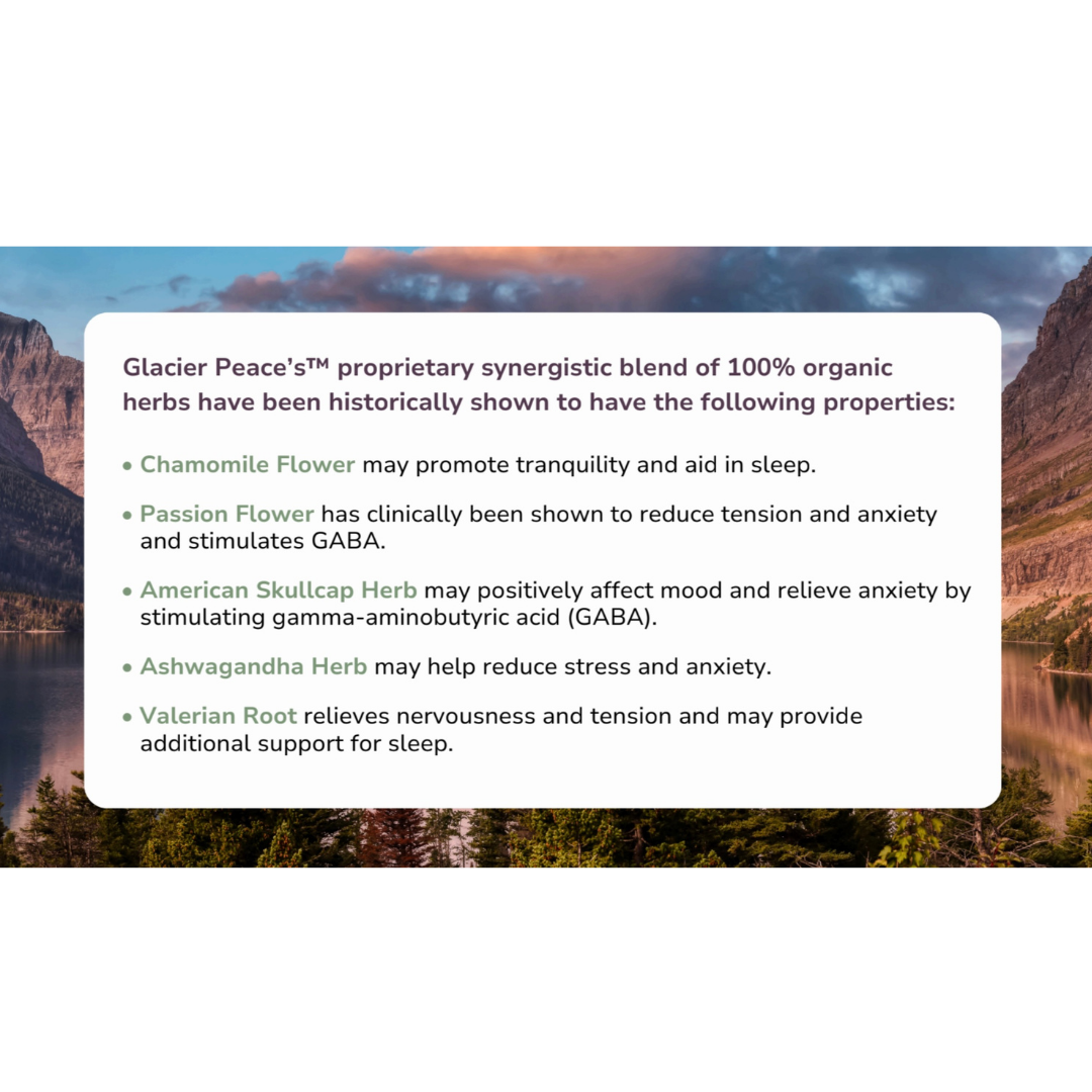 Glacier Peak Peace Tincture | Anxiety Relief