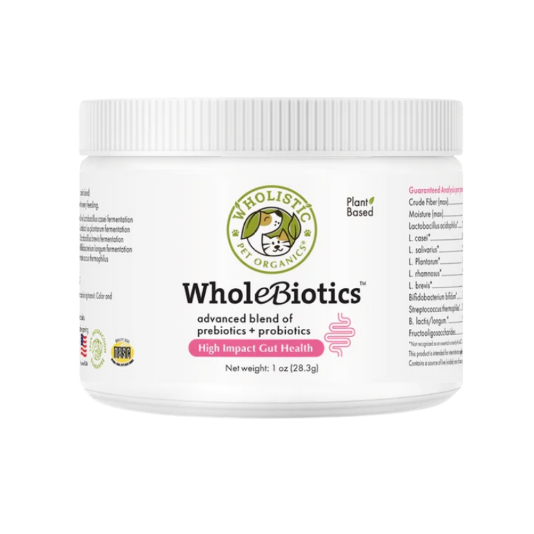 Wholistic Pet Organics WholeBiotics | Pre + Probiotics