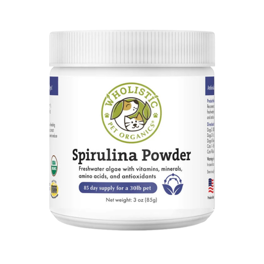 Wholistic Pet Organics Spirulina | Natural Antioxidant + Immune Support