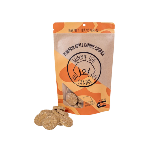 Winnie Lou Pumpkin Apple Canine Cookies