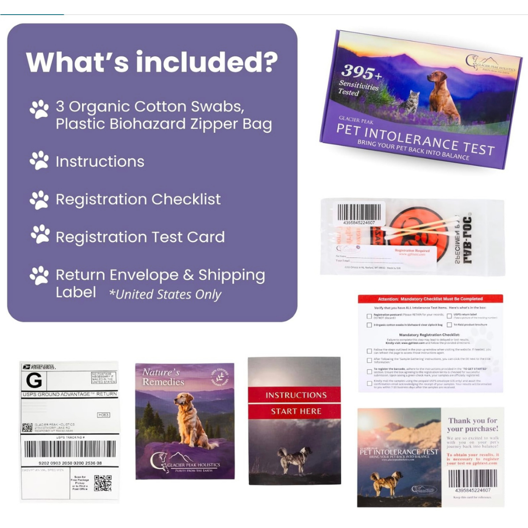 Glacier Peak Intolerance Test | Natural Sensitivity Assessment