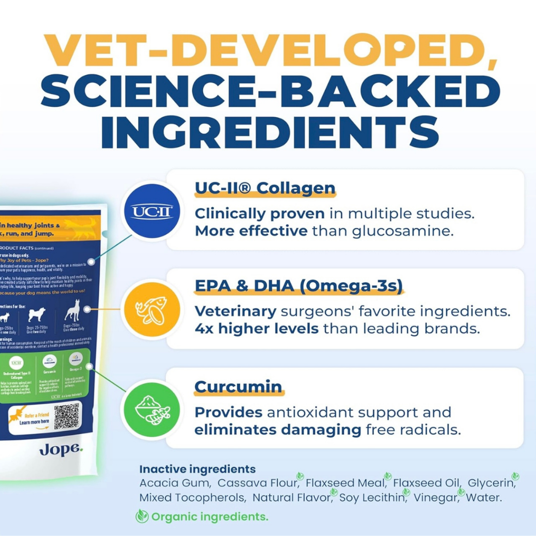 Jope | Natural Mobility + Joint Support with UC-II Collagen