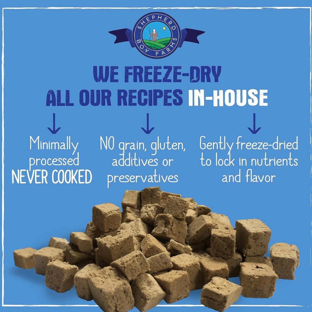 Shepherd Boy Farms Freeze-Dried Raw | Bison