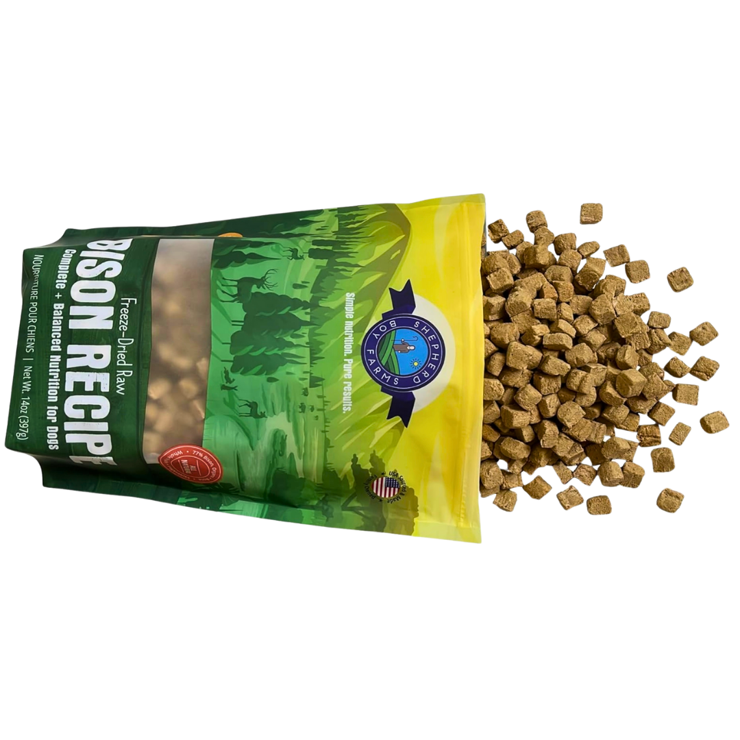 Shepherd Boy Farms Freeze-Dried Raw | Bison