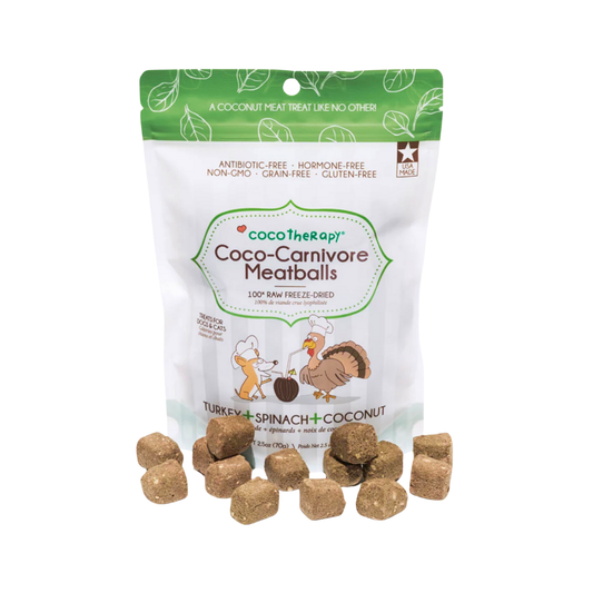 CocoTherapy Coco-Carnivore Meatballs | Turkey