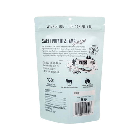 Winnie Lou Lamb + Sweet Potato Crisps