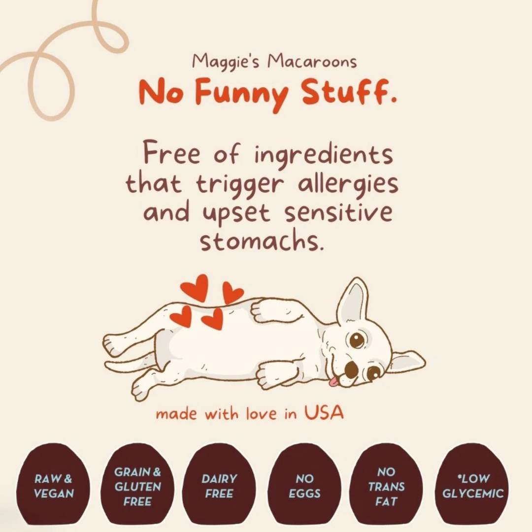 CocoTherapy Organic Maggie's Macaroons | Vanilla Flax