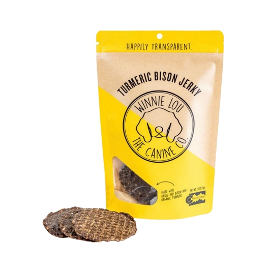 Winnie Lou Turmeric Bison Jerky