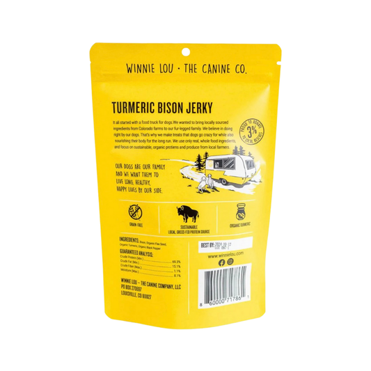 Winnie Lou Turmeric Bison Jerky