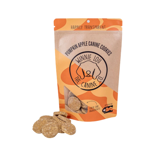 Winnie Lou Pumpkin Apple Canine Cookies