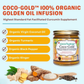 Cocotherapy Coco-Gold | Organic Coconut Oil Infused with Turmeric & Ginger