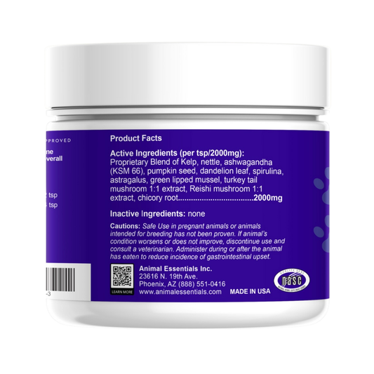 Animal Essentials Immuno-Thrive Powder | Life Extension Antioxidant Formula