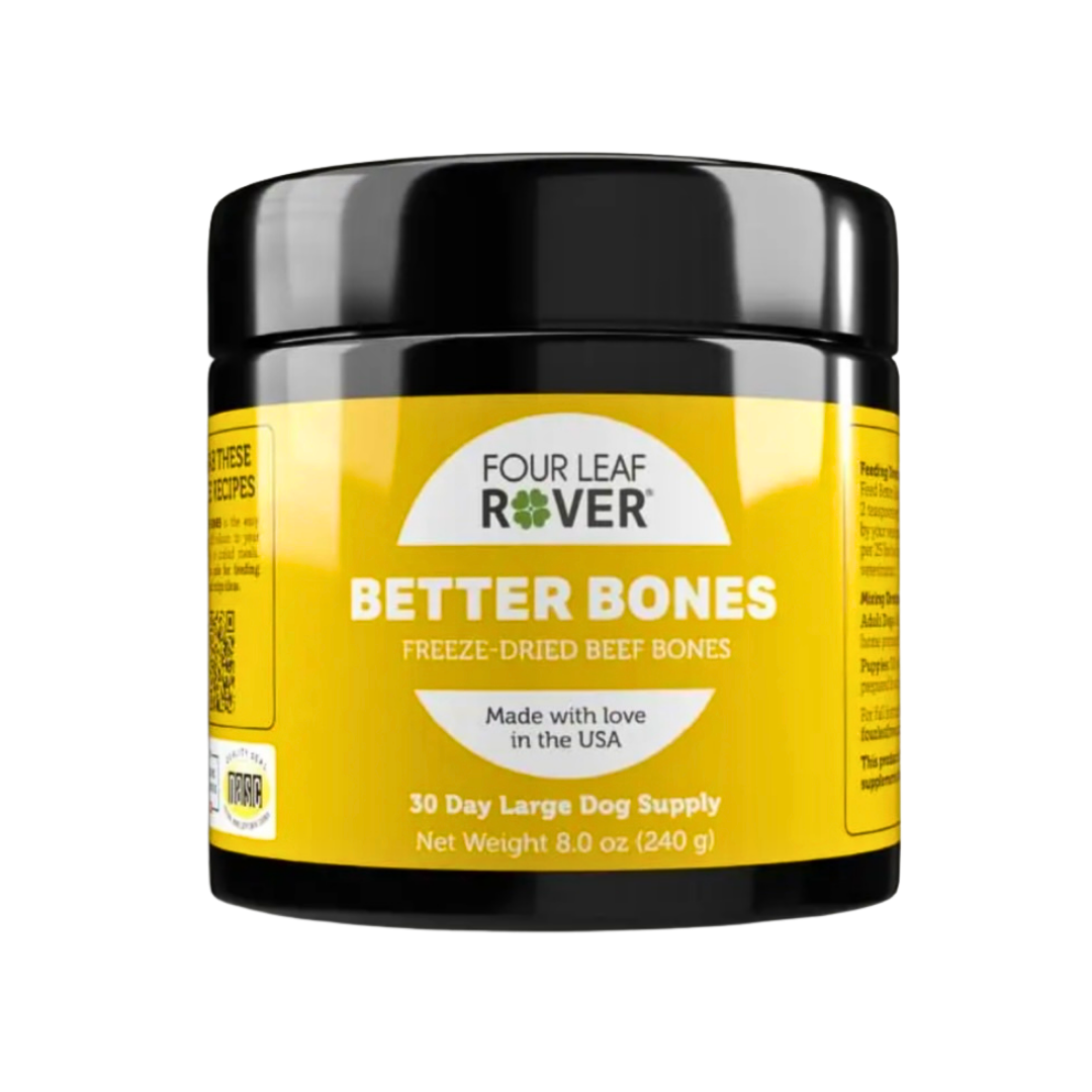 Four Leaf Rover Better Bones | Natural Calcium + Mineral Supplement