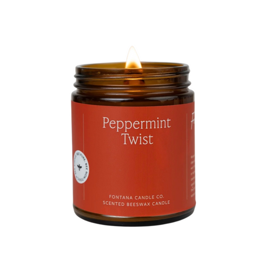 Fontana Essential Oil Candle | Peppermint Twist