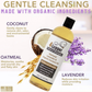 Organic Oatmeal Dog Shampoo with Aloe + Lavender