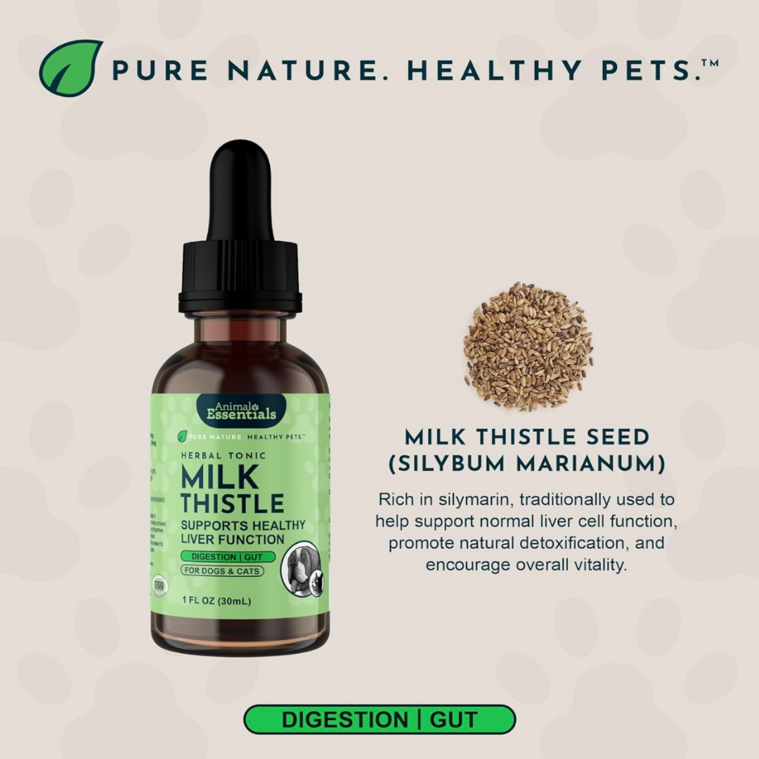 Animal Essentials Milk Thistle | Natural Liver Detox