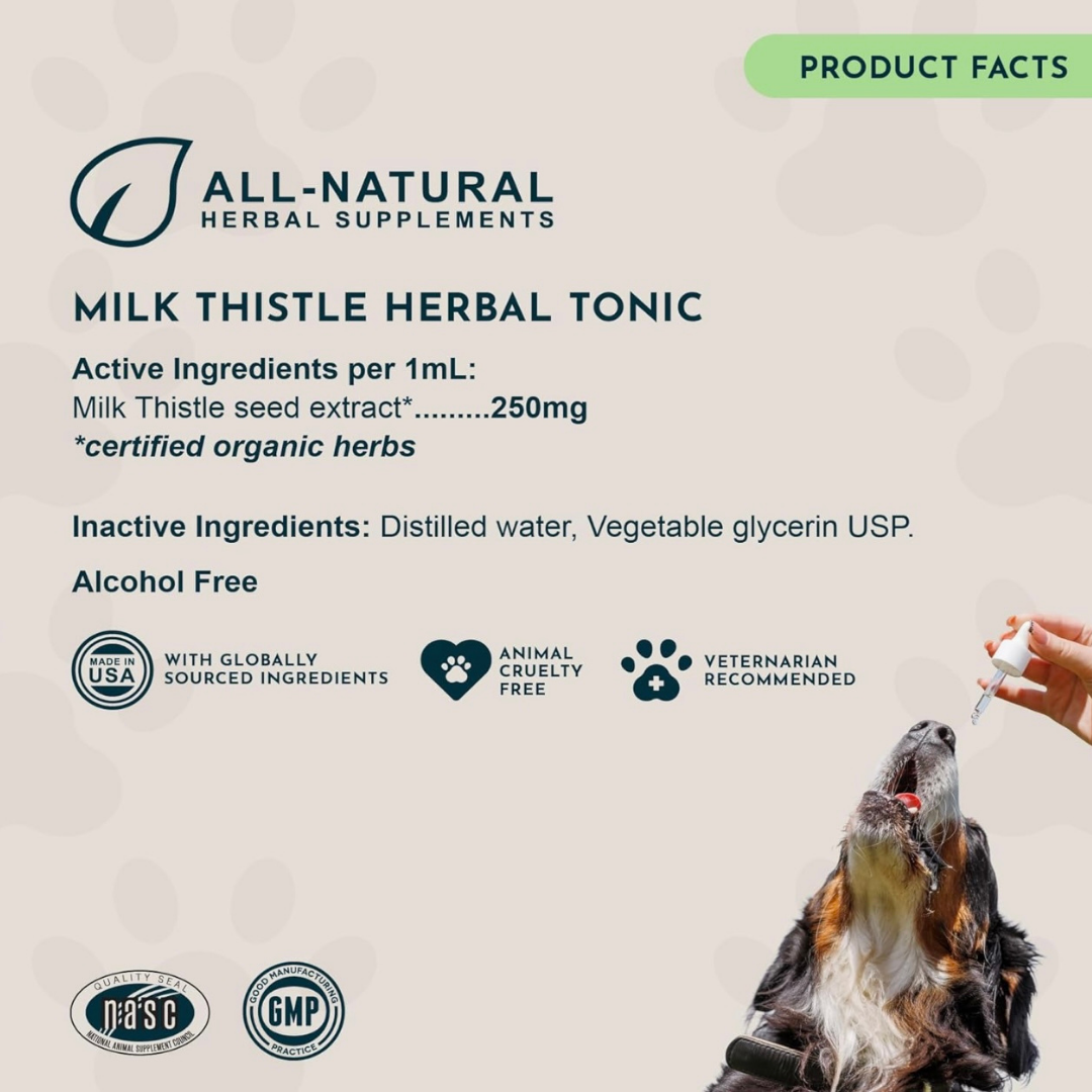 Animal Essentials Milk Thistle | Natural Liver Detox