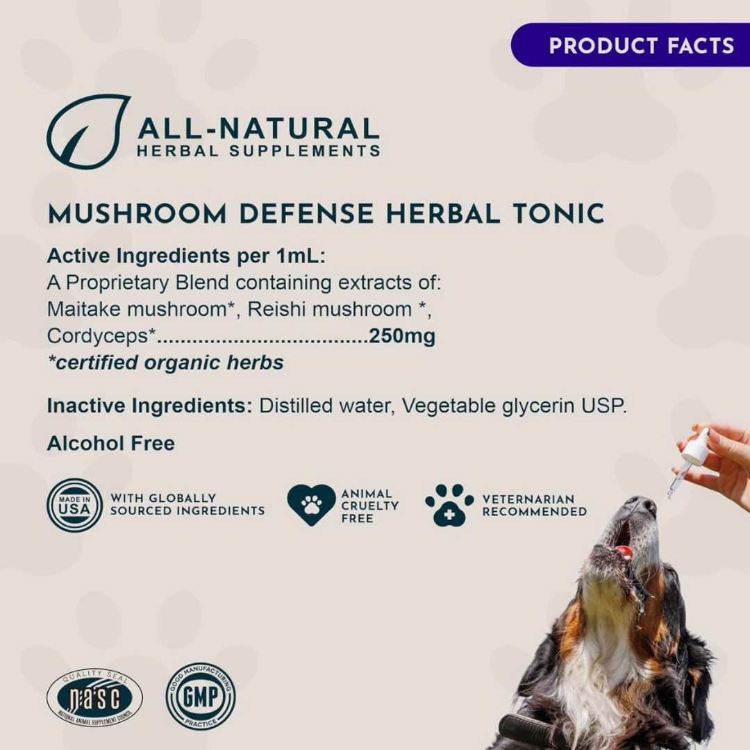Animal Essentials Mushroom Defense | Natural Immune Support