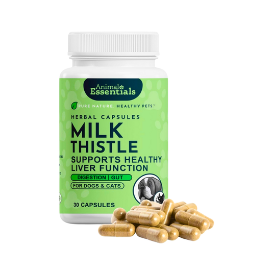 Animal Essentials Organic Milk Thistle Capsules