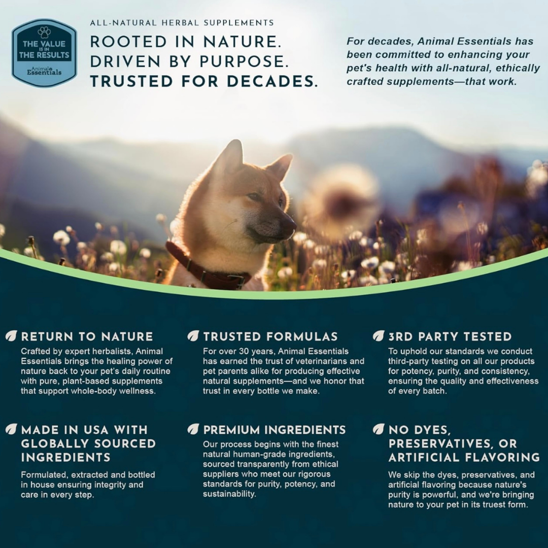 Animal Essentials Organic Milk Thistle Capsules