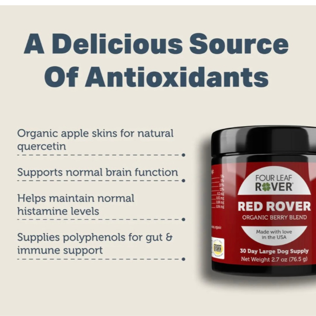 Four Leaf Rover Red Rover | Organic Berry Blend