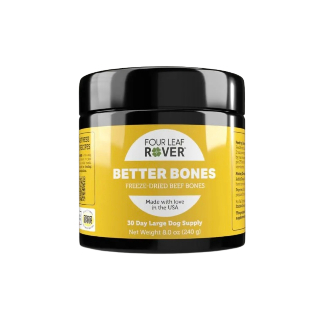 Four Leaf Rover Better Bones | Natural Calcium + Mineral Supplement