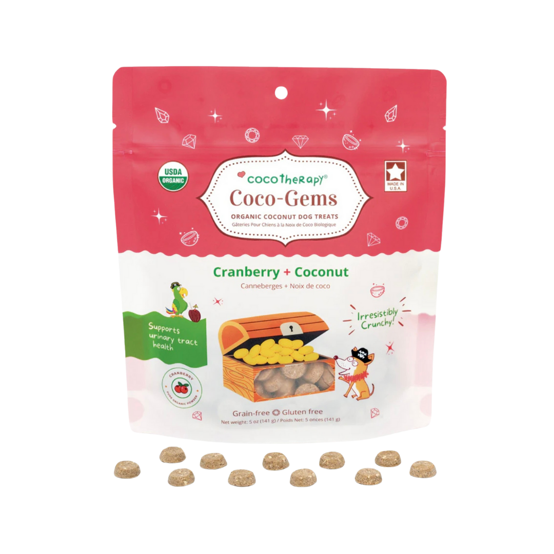 Cocotherapy Coco-Gems Training Treats | Cranberry