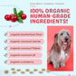 Cocotherapy Coco-Gems Training Treats | Cranberry