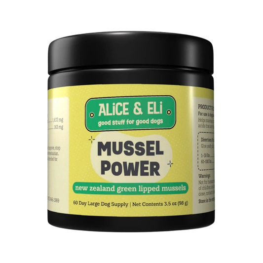 Alice & Eli Green Lipped Mussel Powder | Joint + Anti-Inflammatory Support