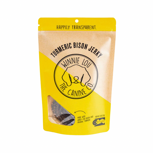 Winnie Lou Turmeric Bison Jerky